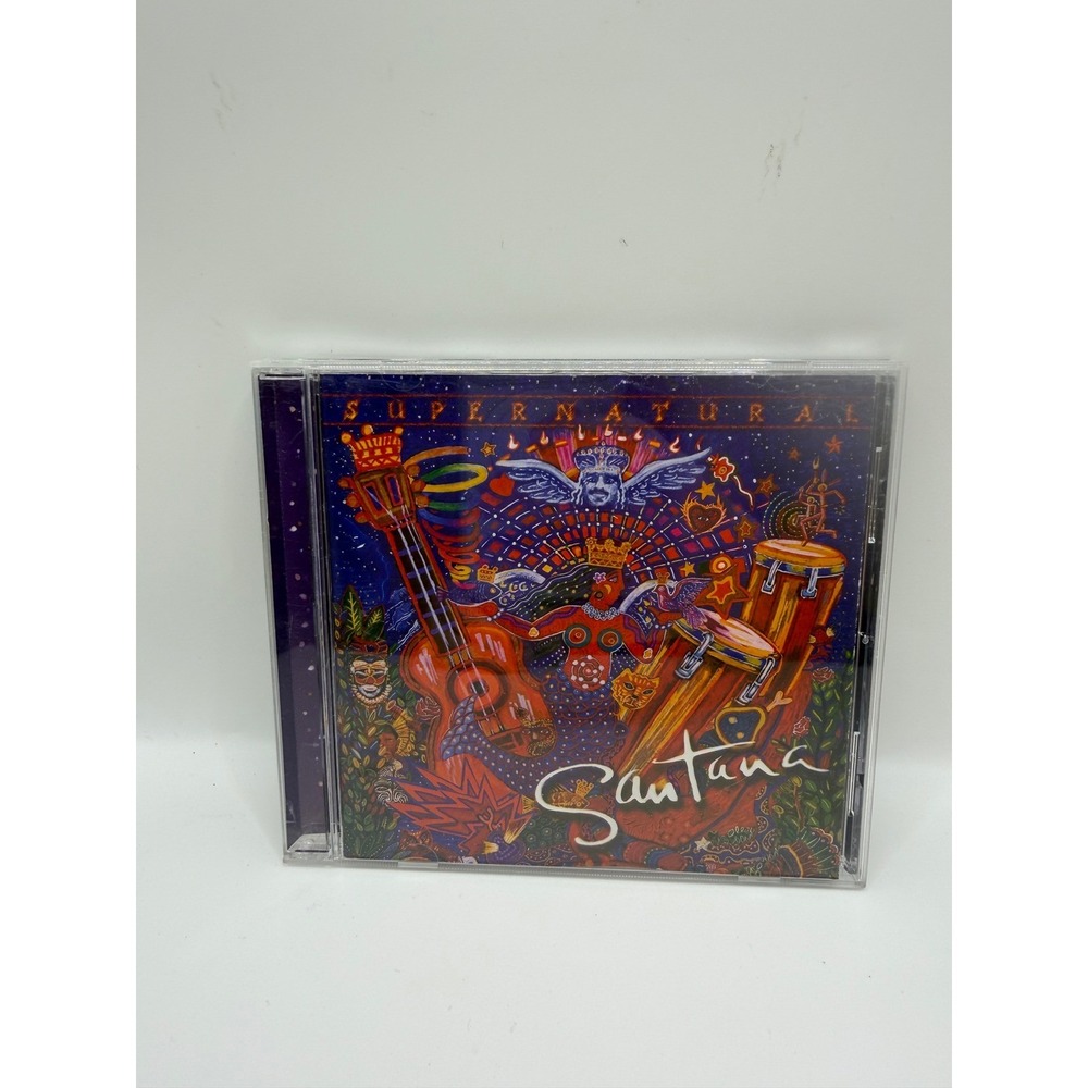 Santana Supernatural CD 1999 Latin Rock Smooth Maria‎ Maria - tested